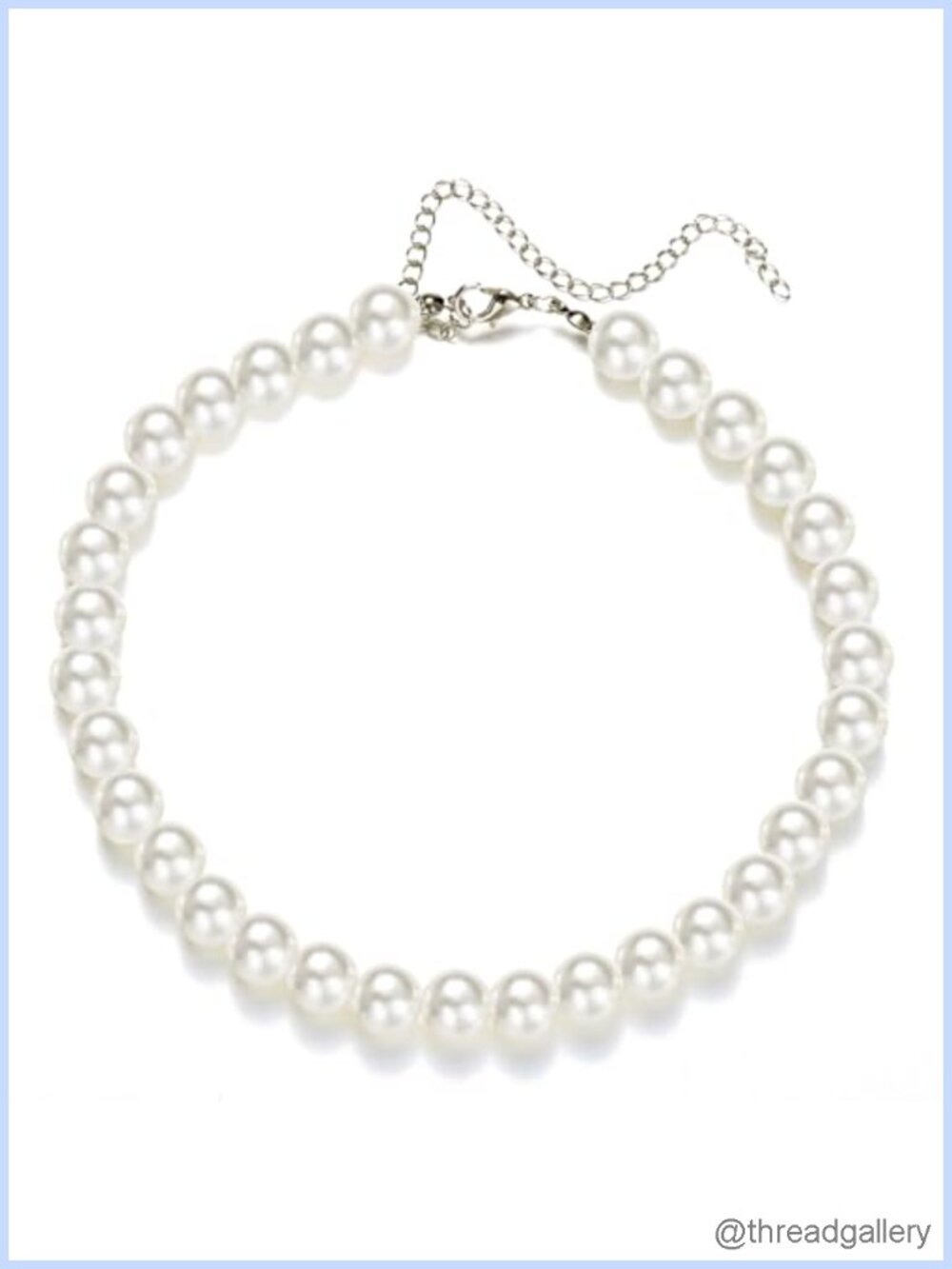 Pearl Necklace for Women Elegant Simulated Pearl Strand Formal Jewelry